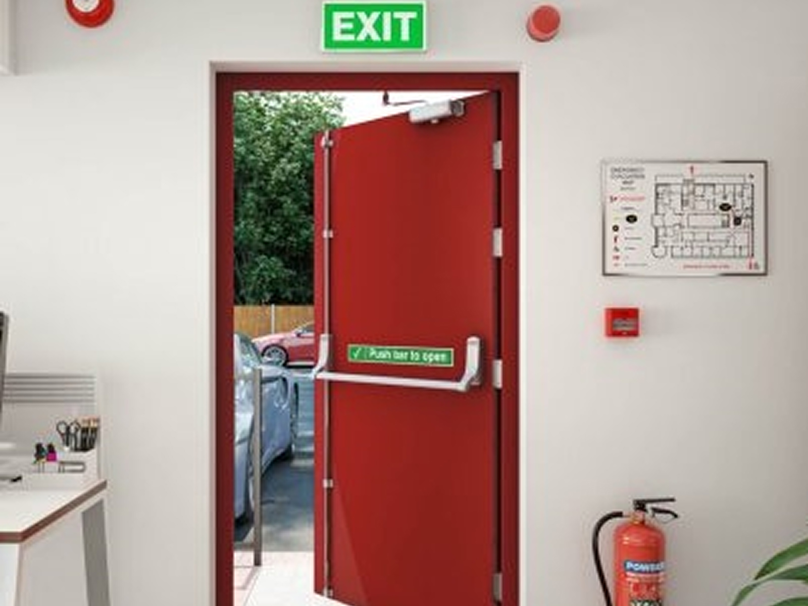 Fire Exit Doors